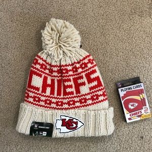 *NWT* Kansas City Chiefs NFL women’s knit stocking cap / beanie.